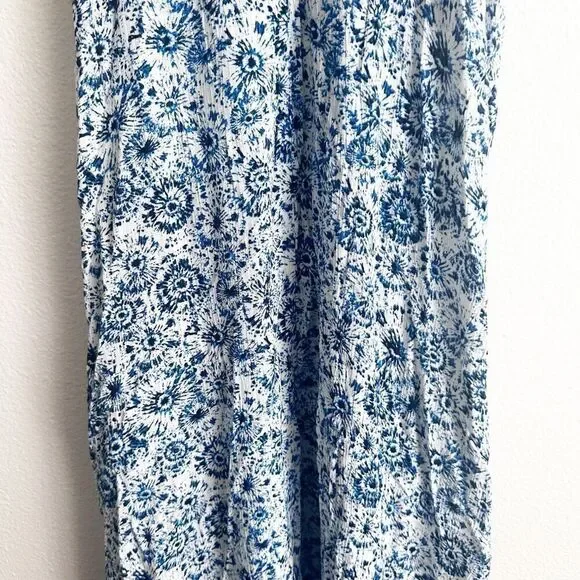 ECOTE x URBAN OUTFITTERS | Blue Maxi Dress Cutout Sides Shipwreck | Size Small - Picture 4 of 7